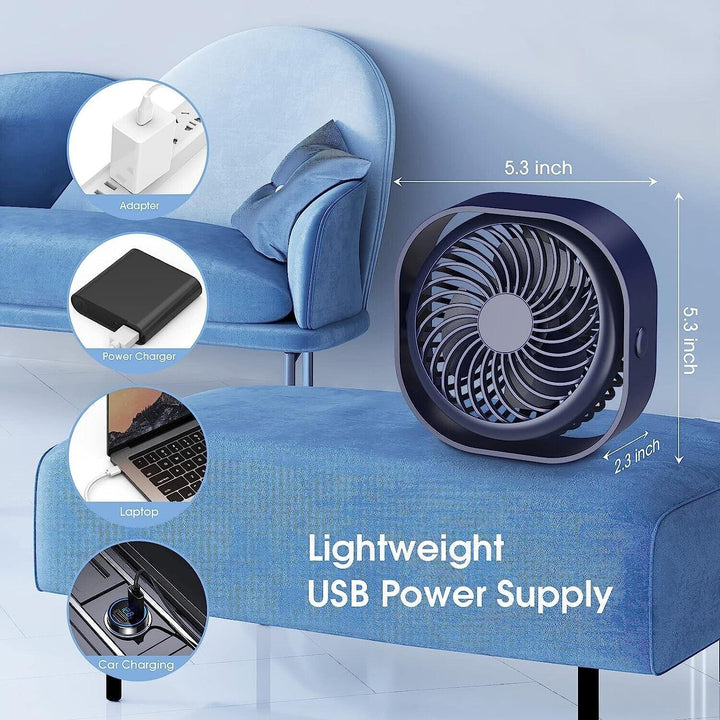 Best Neck Fan UK - Bærbar Nakkevifte Mini USB Oppladbar Faul Nakkerem Bladeless Kjøler | Luvikno