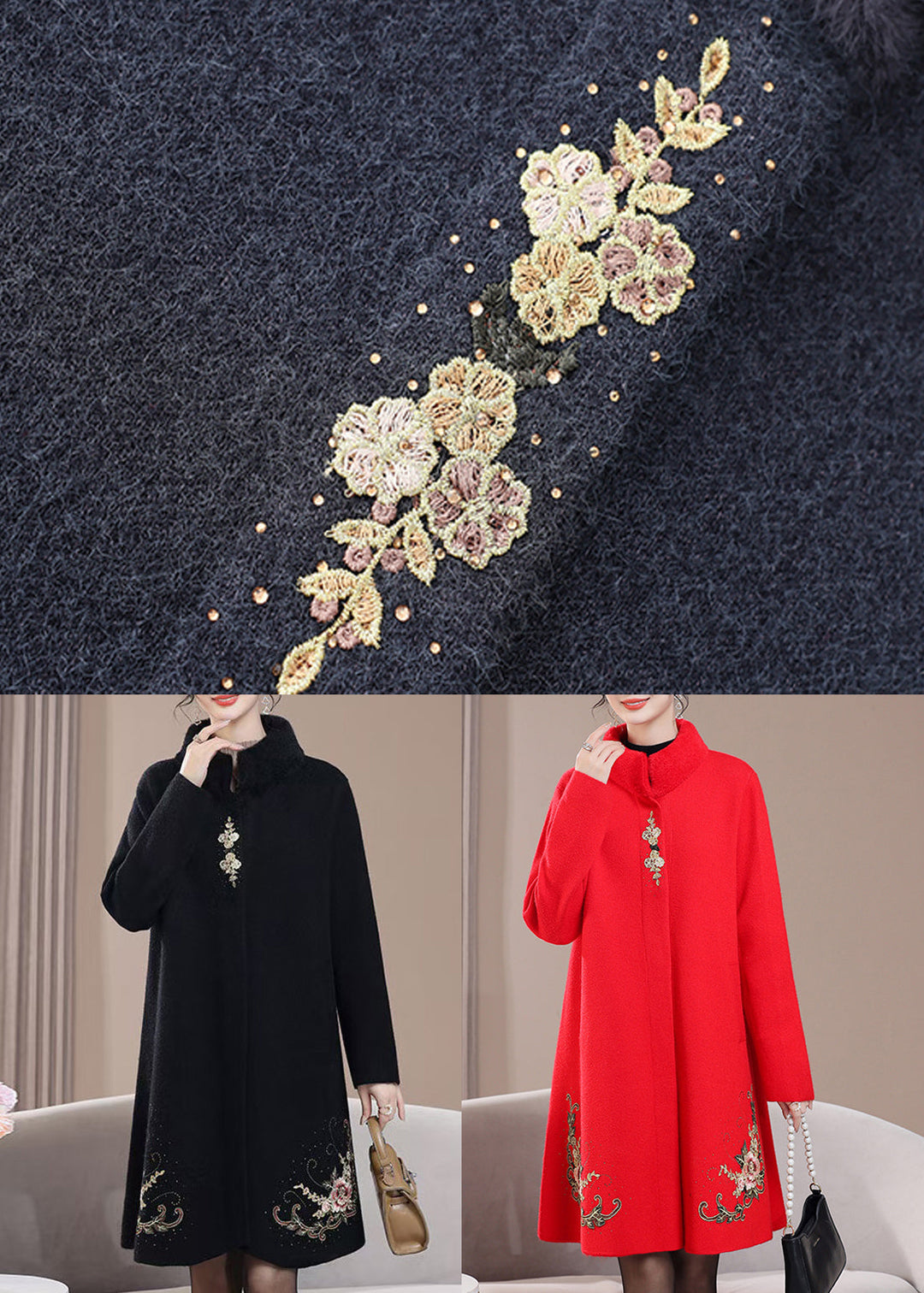 Luvik | Zircon Lampeskjerf Jakker Høy Krage