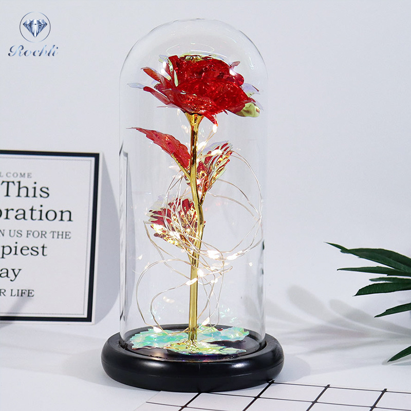Rose i Glass Dome Display | Luvikno