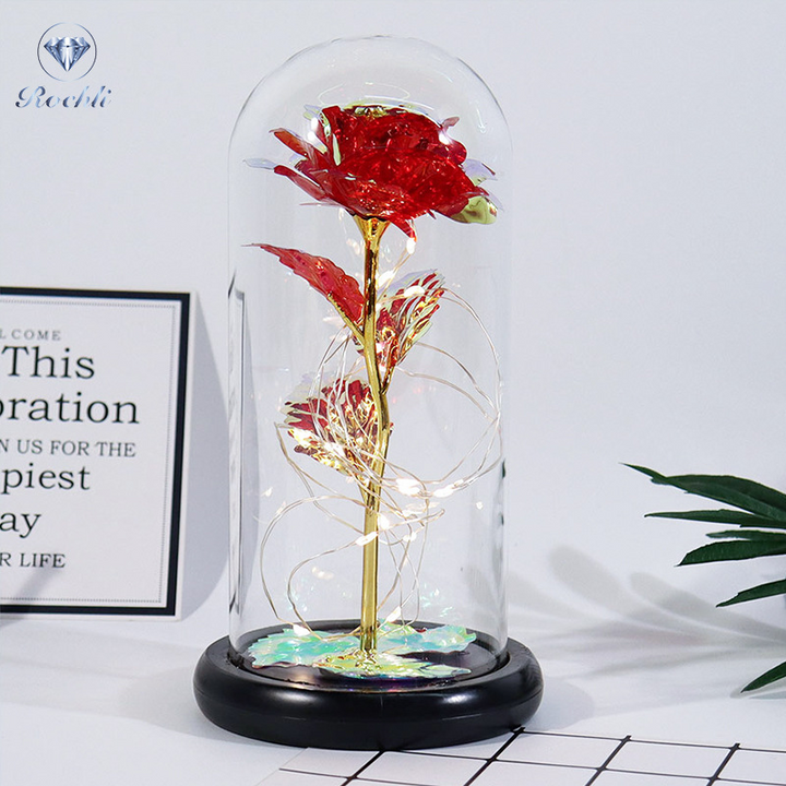 Rose i Glass Dome Display | Luvikno