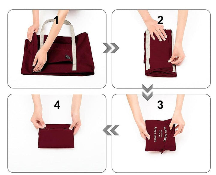 Foldbar Reiseveske TravelMate – Lettvekts & Vannavvisende | Luvikno