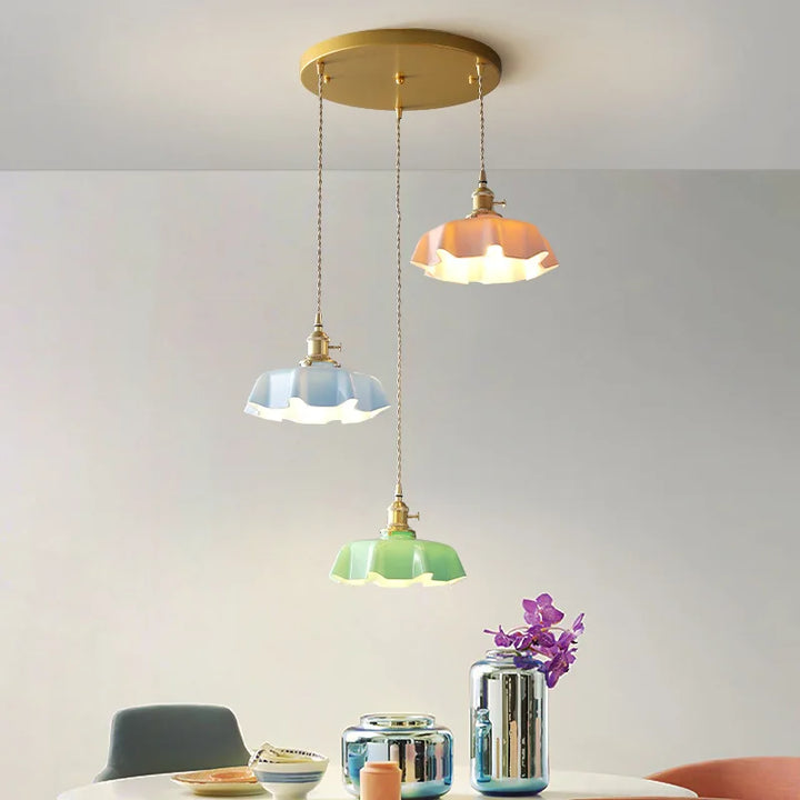 Fransk Messing Pendellampe - BrassChic | Luvikno
