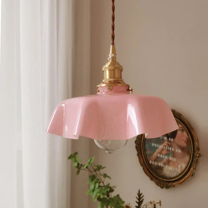 Fransk Messing Pendellampe - BrassChic | Luvikno