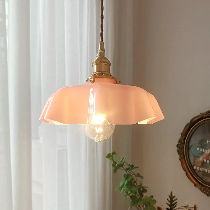 Fransk Messing Pendellampe - BrassChic | Luvikno