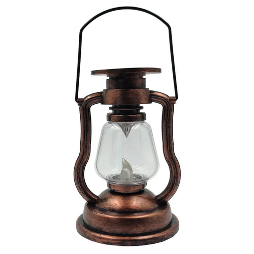 Retro Kerosene Lampe Decor for Hage og Utendørs, Vintage Lyslanterne med LED lys | Luvikno