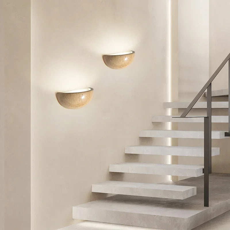 LED Steinvegglampe – Elegant Design | Luvikno