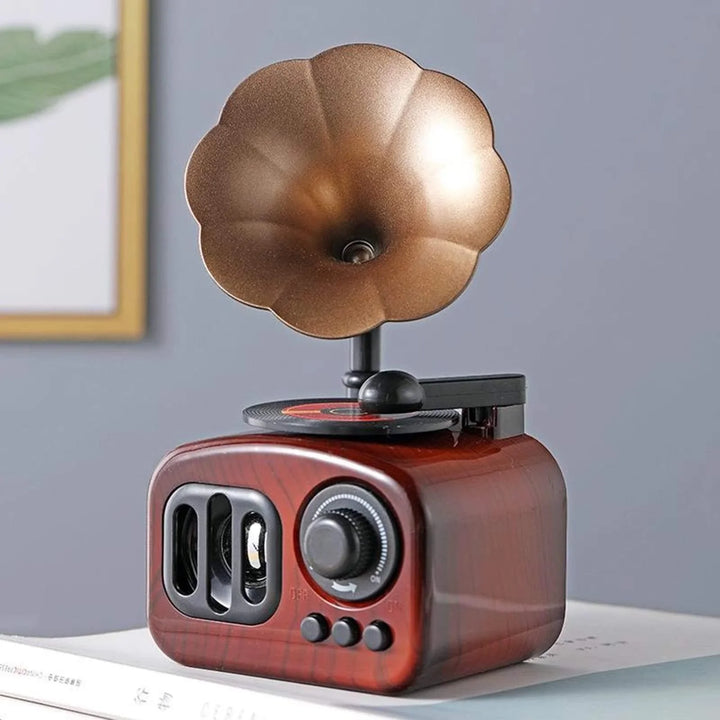 Retro Grammofon Musikkboks Luvikno