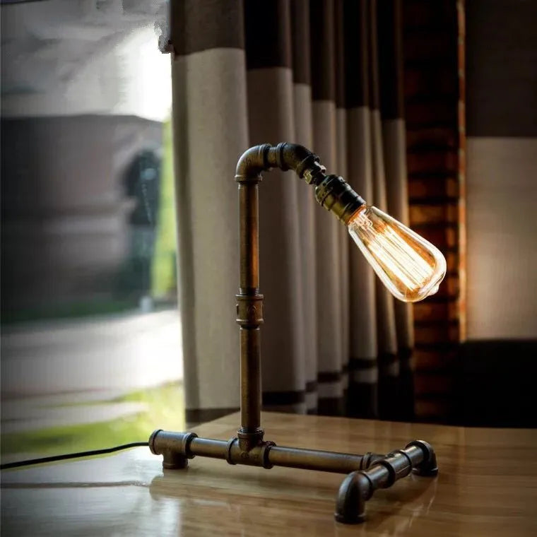 Luvikno | Stilig Retro Bordlampe med Varme Lys for Ethvert Interiør