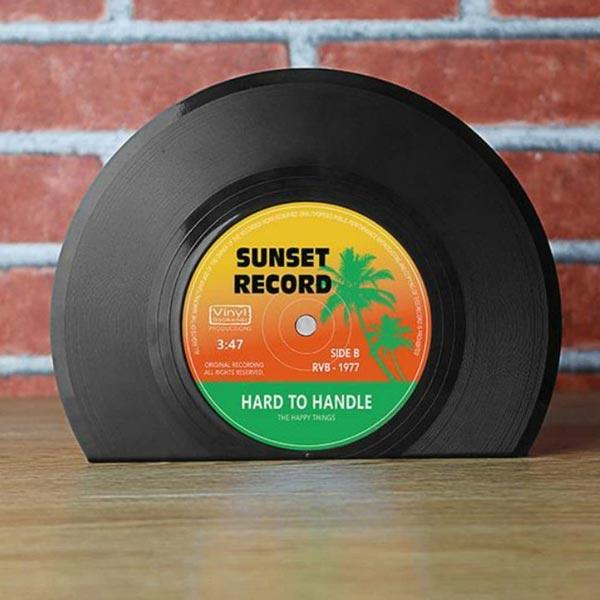 Retro Vinyl Record Bookends | Luvikno