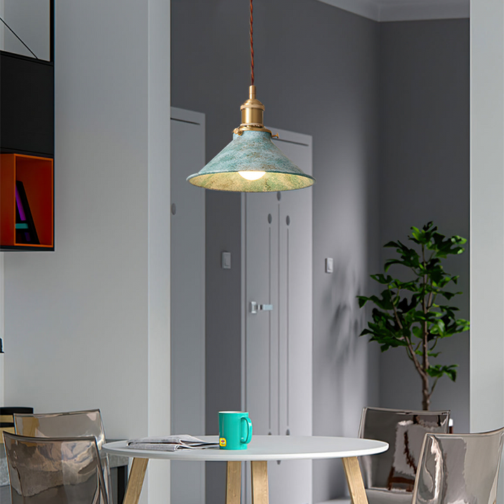 Retro industriell metall Fanale pendellampe | Luvikno