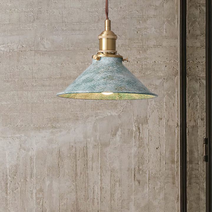 Retro industriell metall Fanale pendellampe | Luvikno