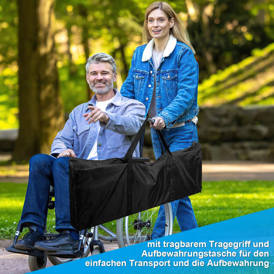 2x Rullestolrampe Aluminium Laste rampe opptil 300 kg | Luvikno