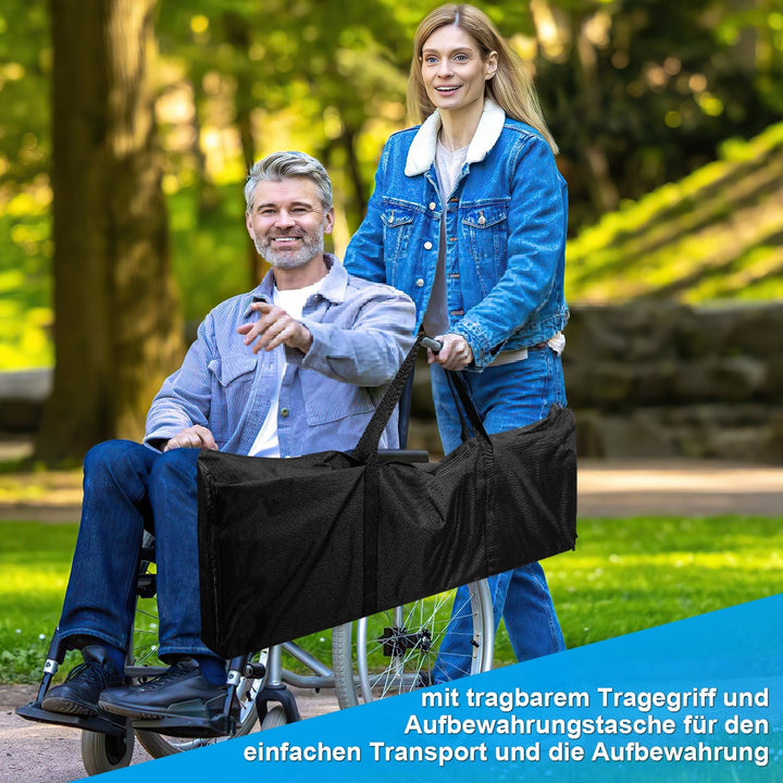2x Rullestolrampe Aluminium Laste rampe opptil 300 kg | Luvikno