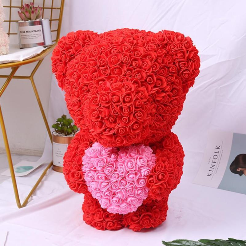 Rose Bear med Hjerte | Luvikno