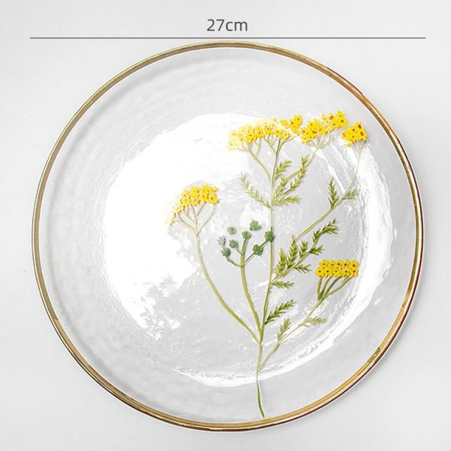 Royal Floral Plate Luvikno