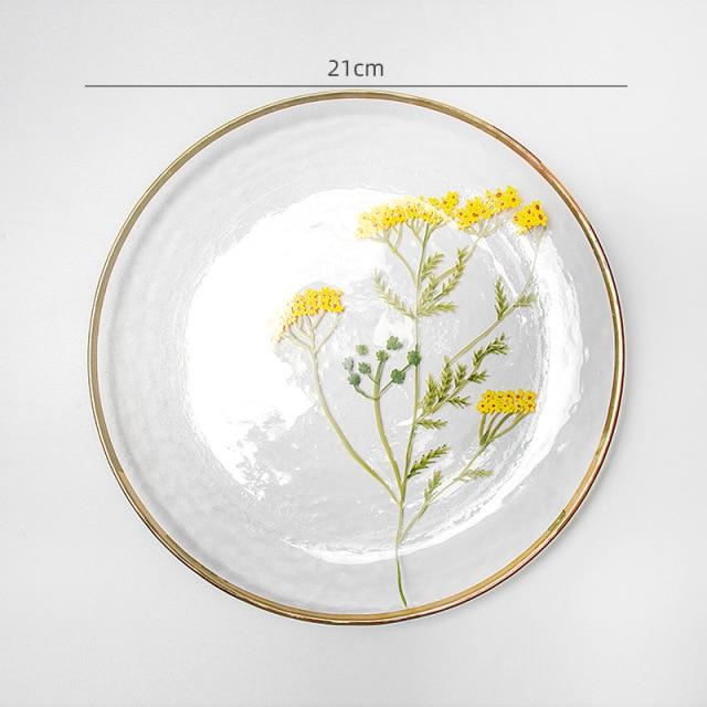 Royal Floral Plate Luvikno
