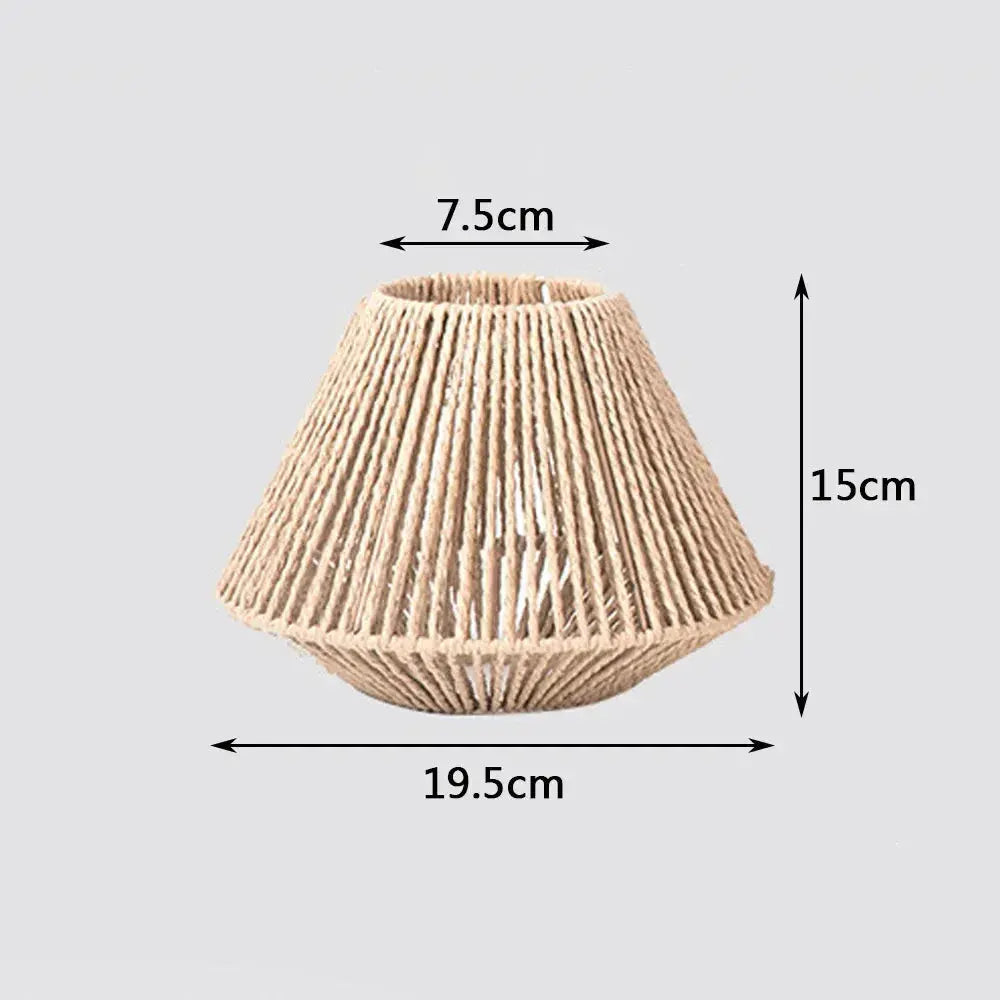 Luvikno | Elegant Rattan Pendellampe – Rustikk Geometrisk Belysning for Ethvert Rom