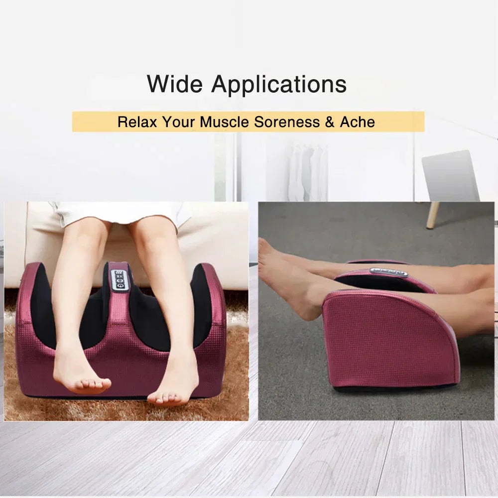 SootheStep – Luxe Shiatsu Fotmassasje med Varmefunksjon Luvikno