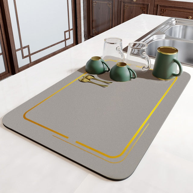 AbsorpTowel Mat - Antiskli, Ultra-absorberende og Stilig Luvikno