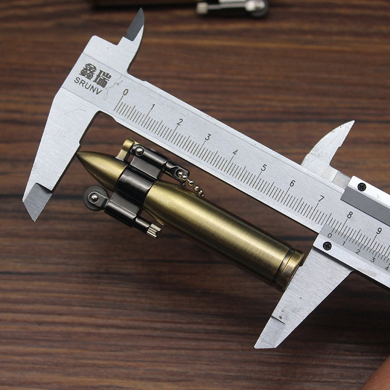 Jet Power Retro Metallnøkkelring Lighter | Luvikno