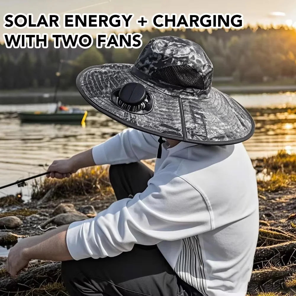Solar Fan Bucket Hat | Luvikno