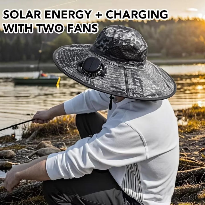 Solar Fan Bucket Hat | Luvikno