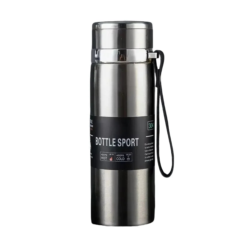 Stainless steel vacuum insulated thermos bottle 1000 ml | Luvikno
