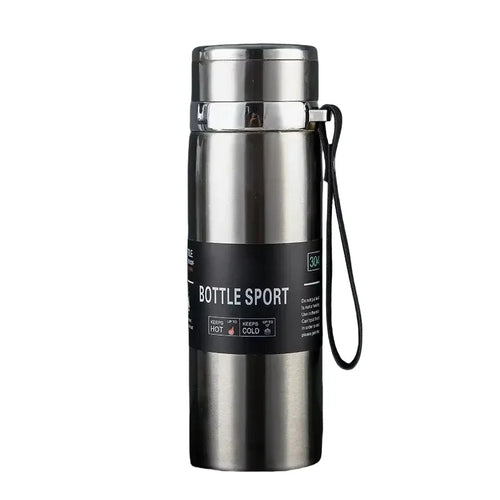 Stainless steel vacuum insulated thermos bottle 1000 ml | Luvikno