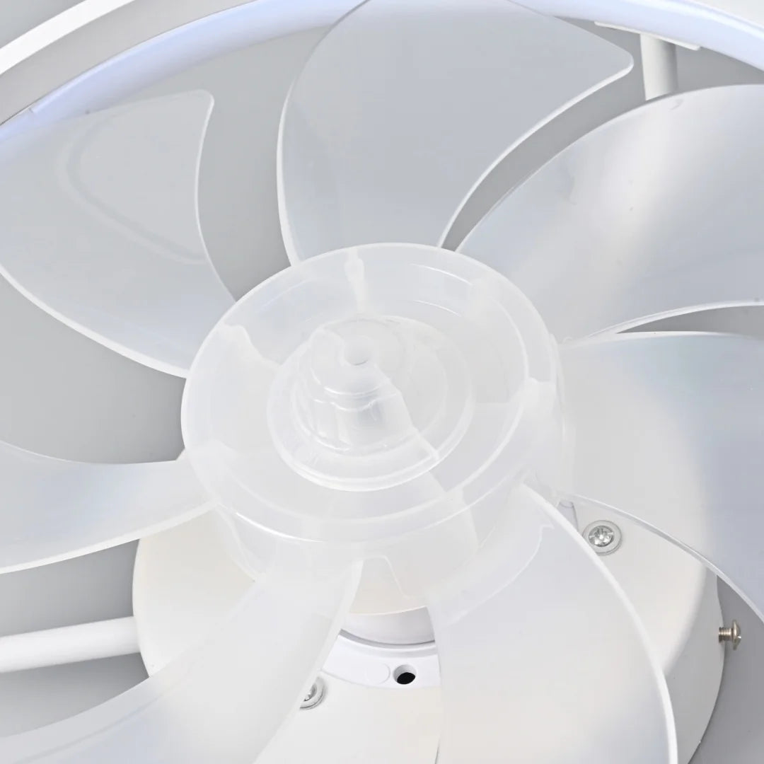 Moderne LED Taklampe Vifte med DC-motor - 6 Hastigheter, Timer, Lav Etasje Loftsvifte, Fjernkontroll Dekorativ Lys | Luvikno