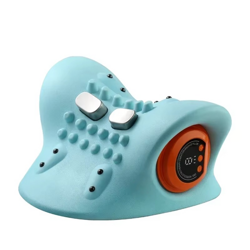 Luvikno | Elektrisk Cervikal Massager – Smart Nakke Smerte Lindring med Varme & Puls Terapi