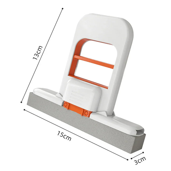 Scratch-Safe Kompakt Dual Tekstur Svamp Moppe | Luvikno