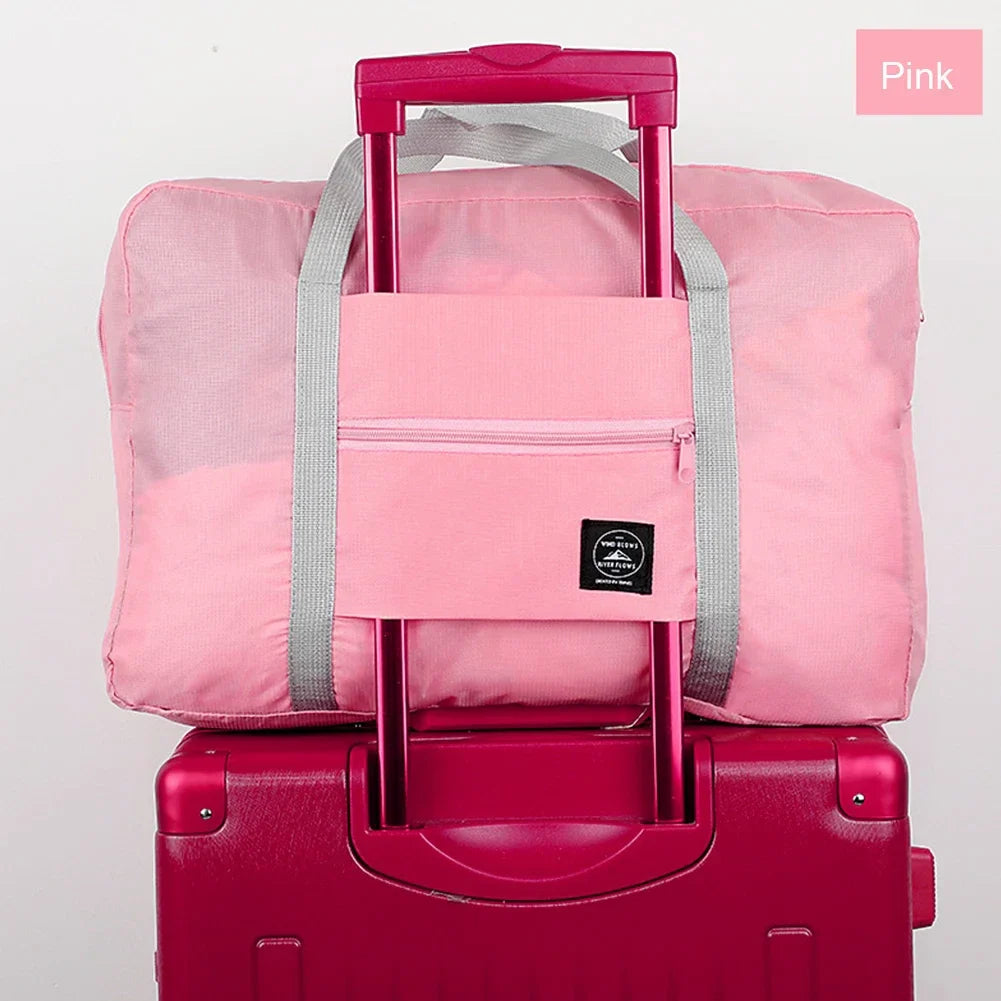 Luvikno | Voyapura Sammenleggbar Reiseredskap | Vanntett & Ultralett | Stor Kapasitet | Unisex Nylon Bagasje
