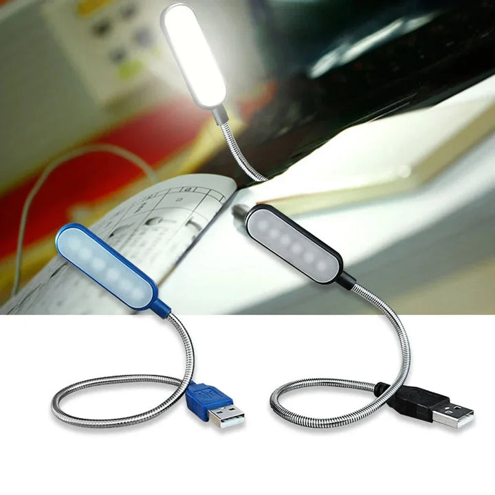 Luvikno | USB LED Lese Lampe – Kompakt Lys for Nødsituasjoner