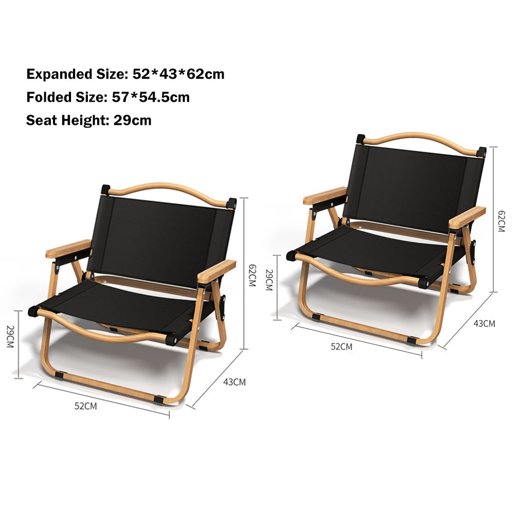 Foldbar Anywhere Comfort Utendørs Stol | Luvikno