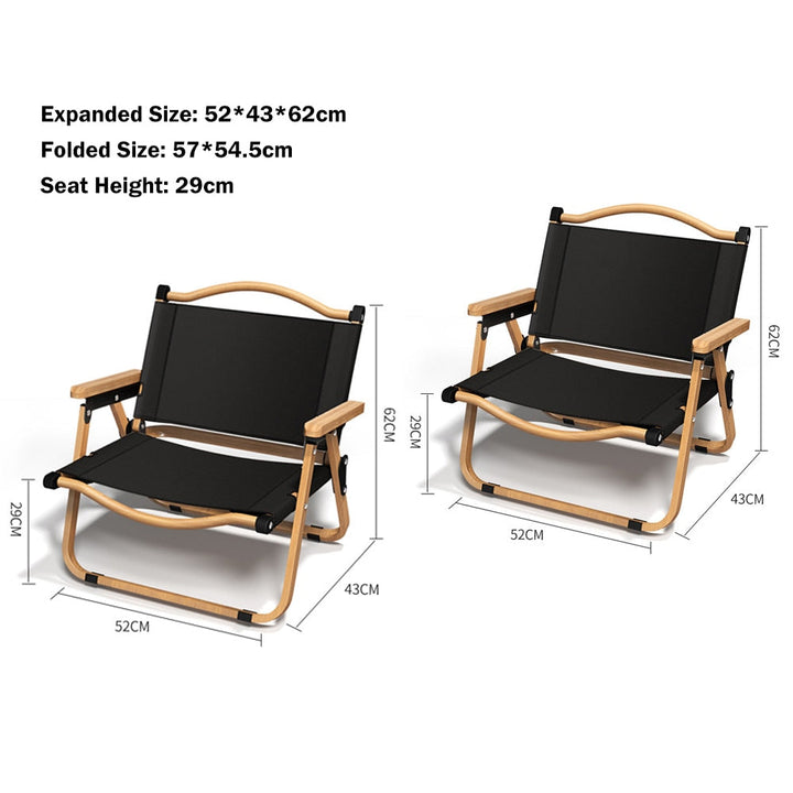 Foldbar Anywhere Comfort Utendørs Stol | Luvikno