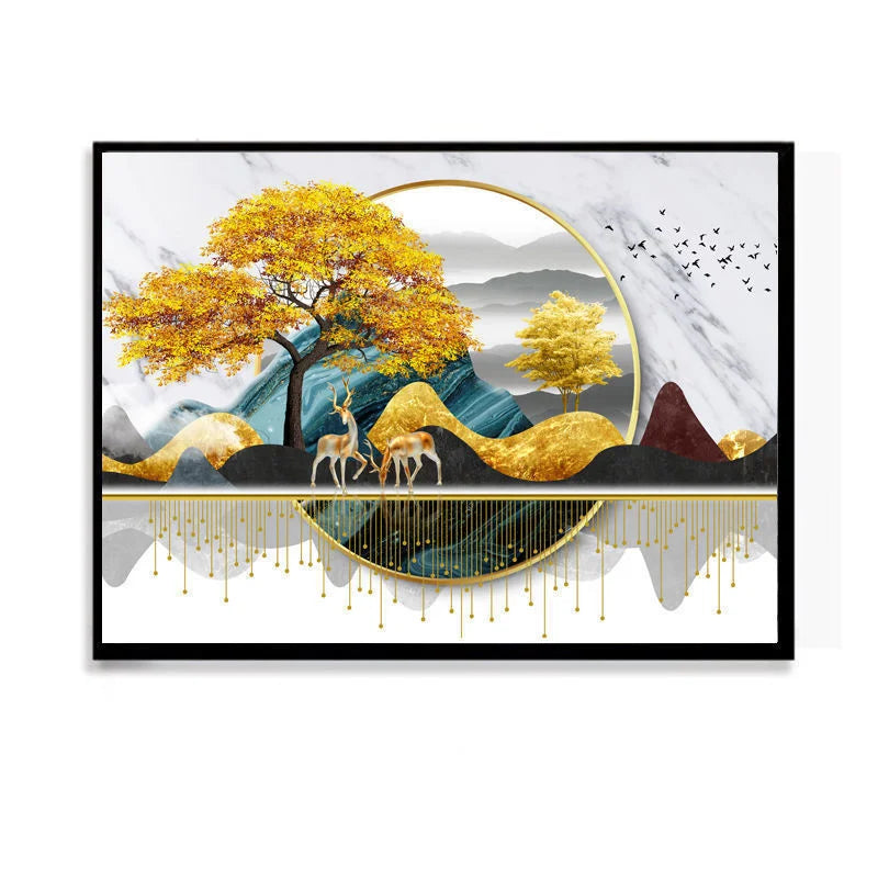 Art View Elegant Canvas Elektrisk Boksdeksel | Luvikno
