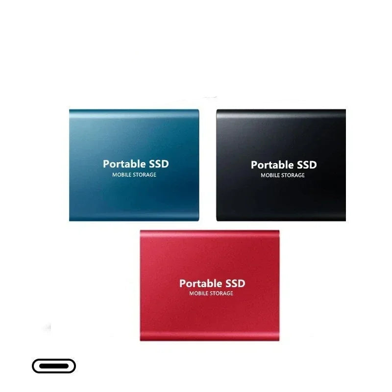 Luvikno | Speedora Ultra Ekstern SSD | USB 3.1 Type-C | Opptil 1000 MB/s | 500 GB / 1 TB / 2 TB | Kompakt & Støtbestandig
