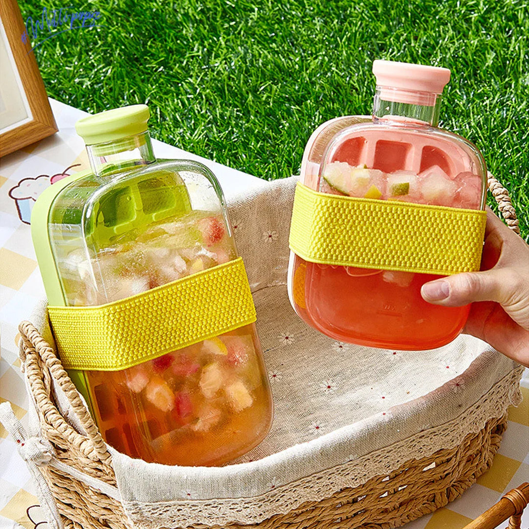 One Touch Ice Maker Beverage Bottle | Luvikno