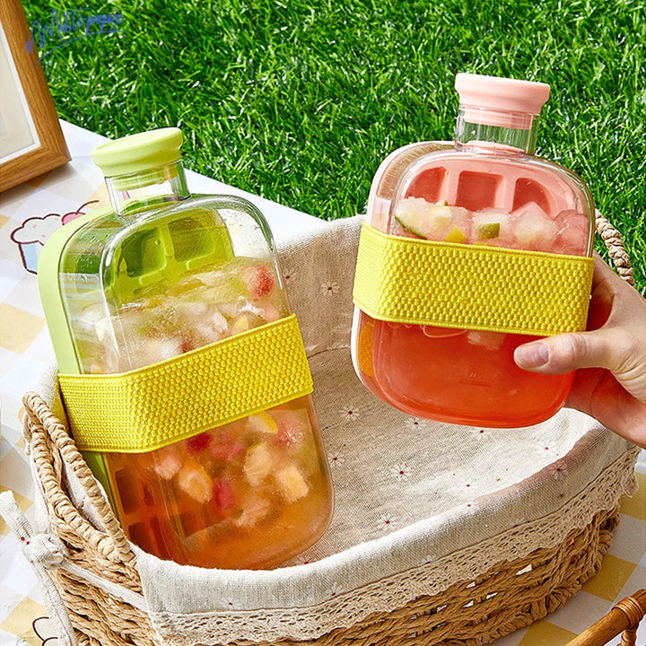 One Touch Ice Maker Beverage Bottle | Luvikno