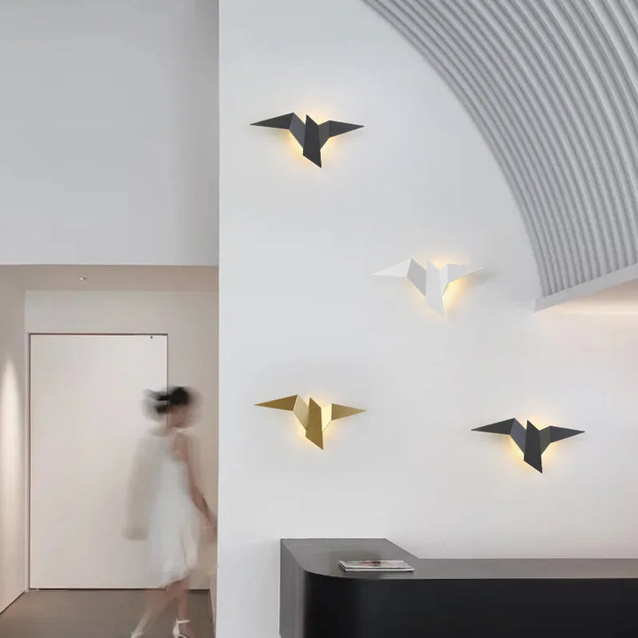 NordicLume - Stillegående LED Vegglampe for Soverom Luvikno
