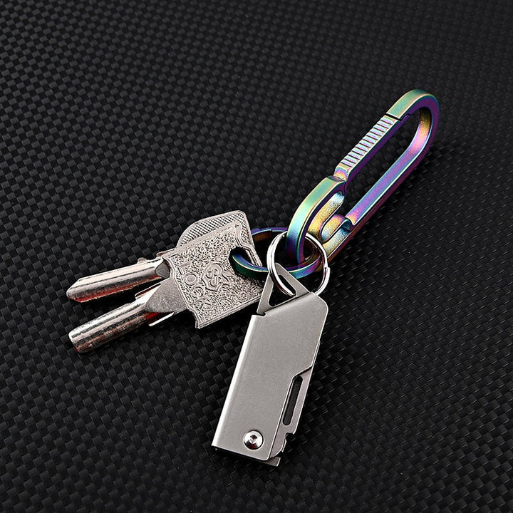 Foldbar Master Rustfritt Stål Overlevelse Mini Kniv | Luvikno