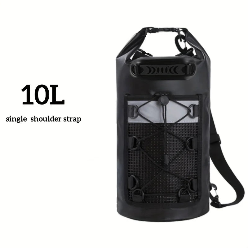 Luvikno | Vanntett tørkestativ AQUARIX Motion | 10/20/30 L | Rulltop & skulderstropp | For kajakk, strand & trekking
