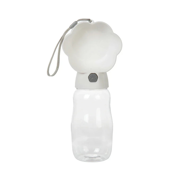 Luvikno | Droppa DuoBottle Drikkeflaske | 2-i-1 Vann- & Matdispenser for Hunder & Katter | Lekkesikker & Bærbar | 380 ml / 530 ml