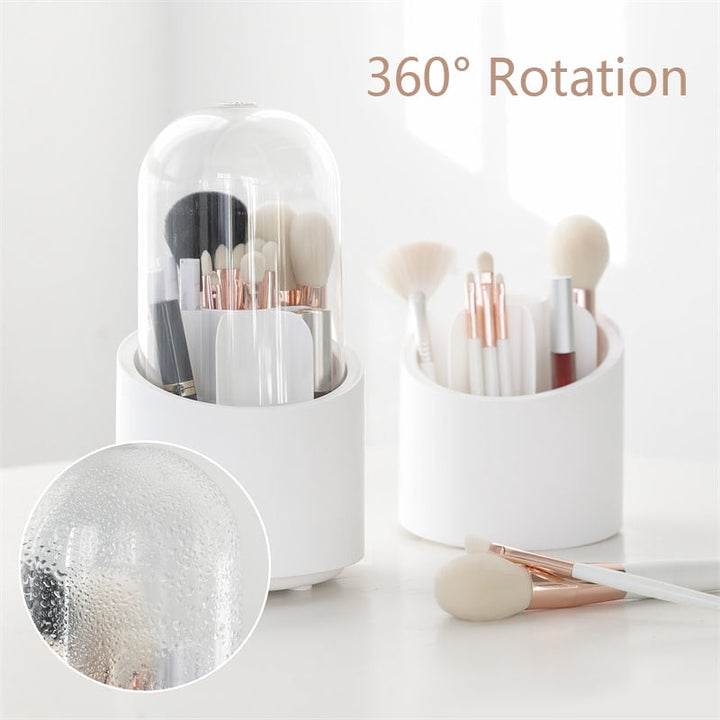 Roterende Elegant Sminkoppbevaringsboks | Luvikno