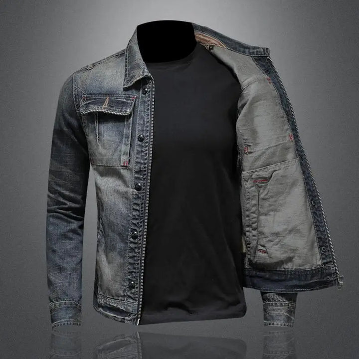 Luvik | Retro Denim-jakke