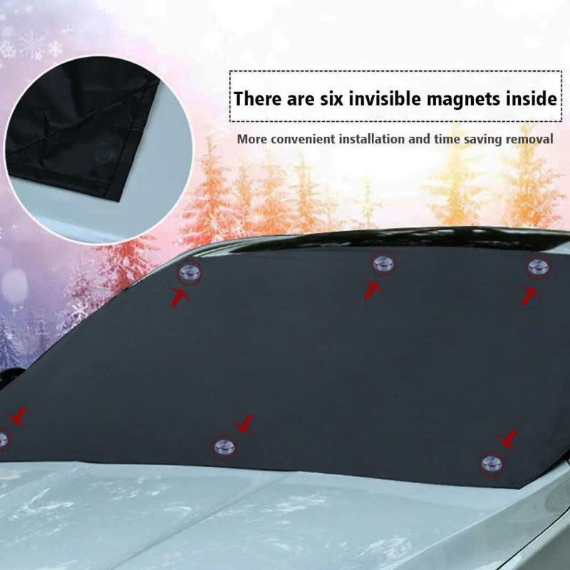 AllWeather Shield – Magnetisk Vindusdeksel for Bil, Anti-Rim & UV | Luvikno