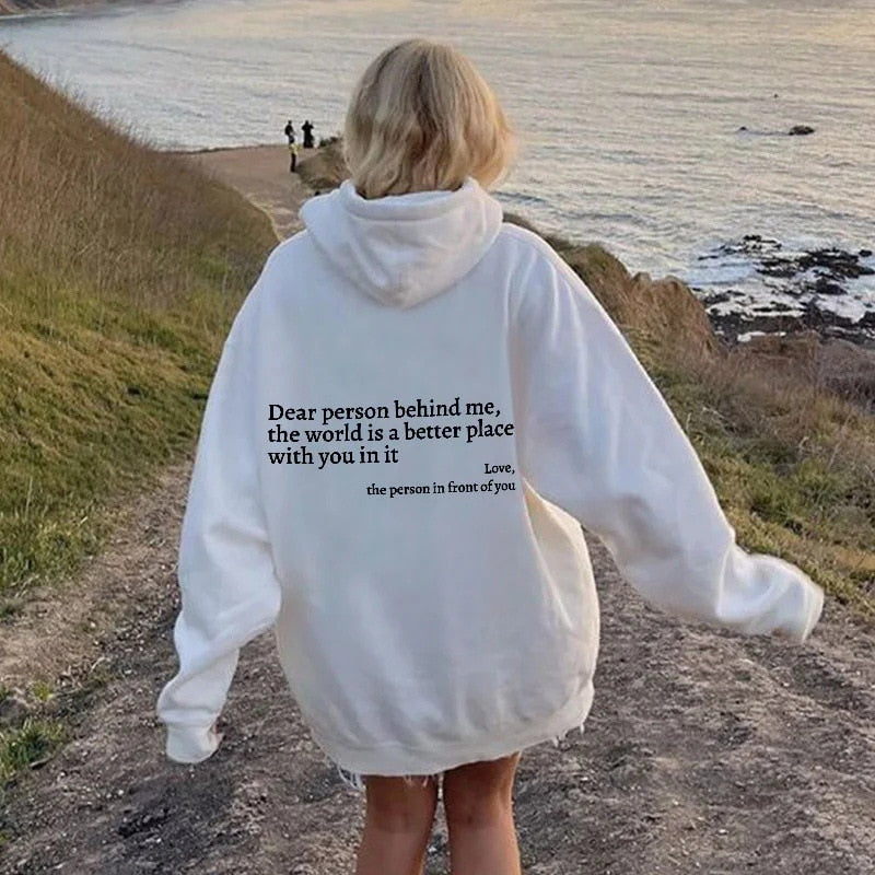 Angel™ - Rakkaus henkilö takanani Unisex Huppari