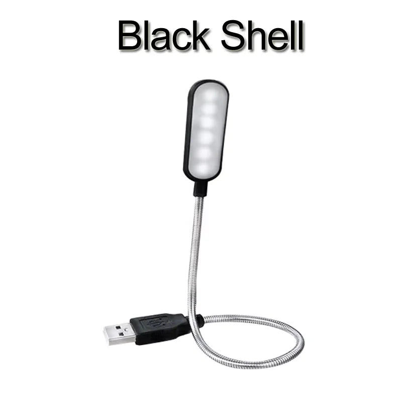 Luvikno | USB LED Lese Lampe – Kompakt Lys for Nødsituasjoner