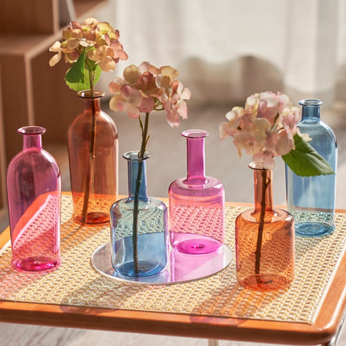 Fargerik Bud Glass Vase | Luvikno
