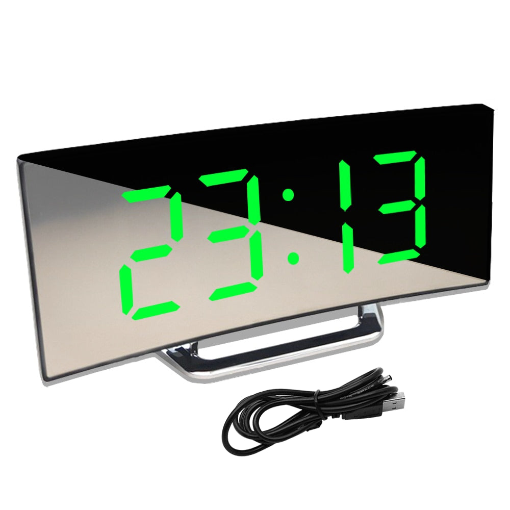 Vekkeklokke med LED-skjerm | Luvikno
